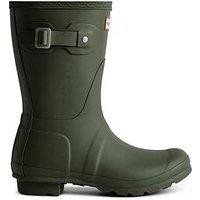 Hunter Original Short Wellington Boot - Olive