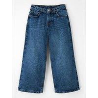The Very Collection Girls Wide Leg Jeans - Light Wash