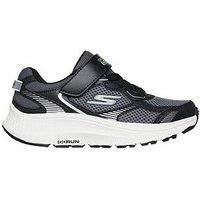 Skechers Gore & Strap Sneaker With Overlays And Metallic Details - Grey