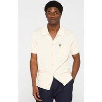 Lyle & Scott Hemp Knitted Shirt - Natural