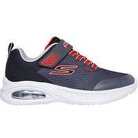 Skechers Lightweight Gore & Strap Sneaker W/ Midsole Tech Piece