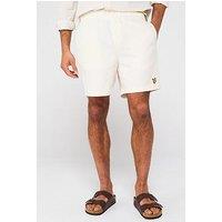 Lyle & Scott Linen Deck Shorts - White