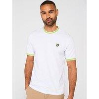 Lyle & Scott Multi Tipped T-Shirt - White