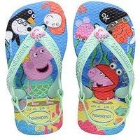 Havaianas Baby Peppa Pig Flip Flop - Blue
