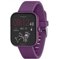 Radley Series 32 Purple Silicone Strap Smart Watch