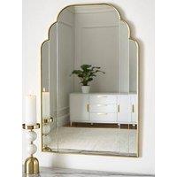 Very Home Fluted Edge Wall Mirror 60X90Cm