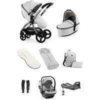 Egg Egg3 Luxury Bundle With Egg Shell Car Seat Special Edition - Hounstooth Silver