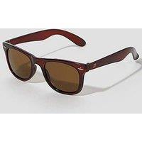 Monsoon Flat Top Sunglasses - Brown