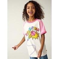 Little Bird Lb Rockstar Mic T-Shirt - Pink
