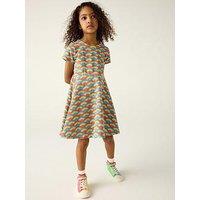 Little Bird Rainbow Skater Dress - Multi