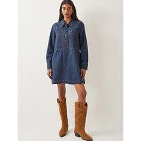 Monsoon Nara Tunic Dress - Blue