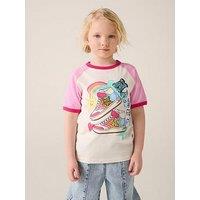 Little Bird Happy Trainer T-Shirt - Multi