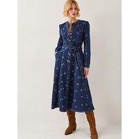 Monsoon Lulu Daisy Dress - Denim