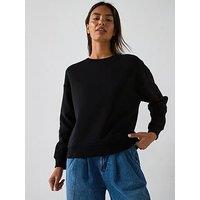 V By Very The Essential Crew Neck Sweat - Black