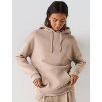 V By Very The Essential Oversized Hoodie - Taupe