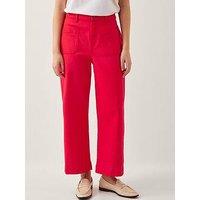 Monsoon Arlo Crop Jean - Red
