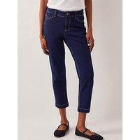 Monsoon Idabella Crop Jean - Indigo