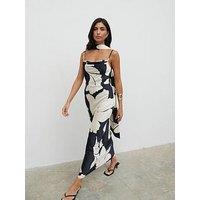 Pretty Lavish Keisha Scarf Maxi Dress - Multi