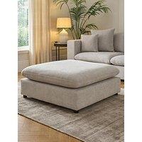 Very Home Missouri Fabric Footstool
