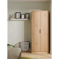 Swift Lane Ready Assembled 2 Door Wardrobe
