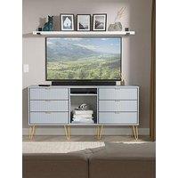 Swift Andie Ready Assembled 6 Drawer Sideboard/Tv Unit - Blue