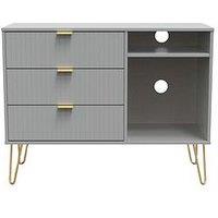 Swift Andie Ready Assembled 3 Drawer Tv Unit