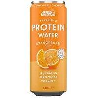 Applied Nutrition Sparkling Protein Water Orange Burst 330Ml X 12