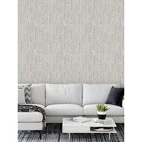 Design Id Santa Fe Retro String Motif Wallpaper In Grey