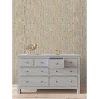 Design Id Santa Fe Retro String Motif Wallpaper In Gold