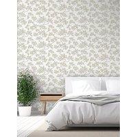 Design Id Wall Fabric Pine Tree Wallpaper - Beige