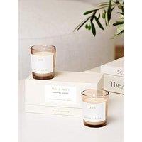 Katie Loxton Duo Votive Candles , Mr And Mrs
