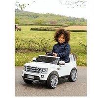 Xootz Land Rover Discovery Electric Ride-On Car - White