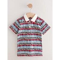 Cath Kidston Boys Soldiers Short Sleeve Polo Shirt - Multi