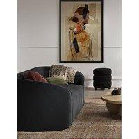 Lpd Home Zuma 2 Seater Sofa - Black