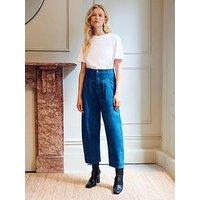 Vivere Waverley Horseshoe Denim Trousers - Blue
