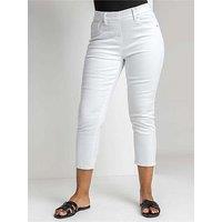 Roman Petite Stretch Crop Denim Jegging