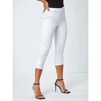 Roman Cropped Stretch Denim Jegging