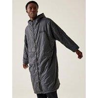 Regatta Waterproof Quilted Changing Robe - Dark Grey