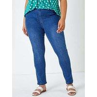Roman Curve Stretch Denim Jegging