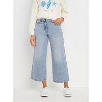M&Co Wide Leg Crop Trouser