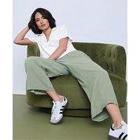 Pixiegirl Petite Acid Wash Crop Trouser