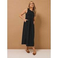 Long Tall Sally Tall Sleeveless Midi Dress - Black