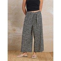 Pixiegirl Petite Wide Leg Crop Trouser