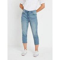 M&Co Petite Boyfriend Crop Trouser