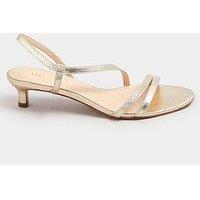 Long Tall Sally Kitten Heel Slingback Sandal