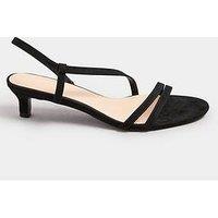 Long Tall Sally Kitten Heel Slingback Sandal
