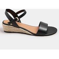 Long Tall Sally Mid Heel Rope Wedges
