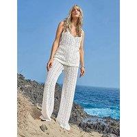 Long Tall Sally Tall Pointelle Knit Trouser