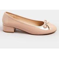 Long Tall Sally Heeled Ballet Patent Pumps