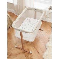 Tutti Bambini Zizee Essential Crib - Scandinavian Walnut/Ecru